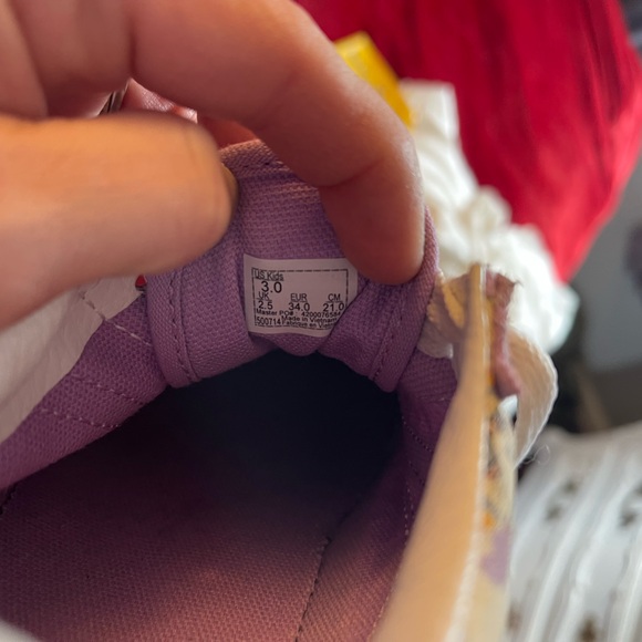 Vans kids Old Skool size‎ 3 girls Glow in the dark - Picture 2 of 9